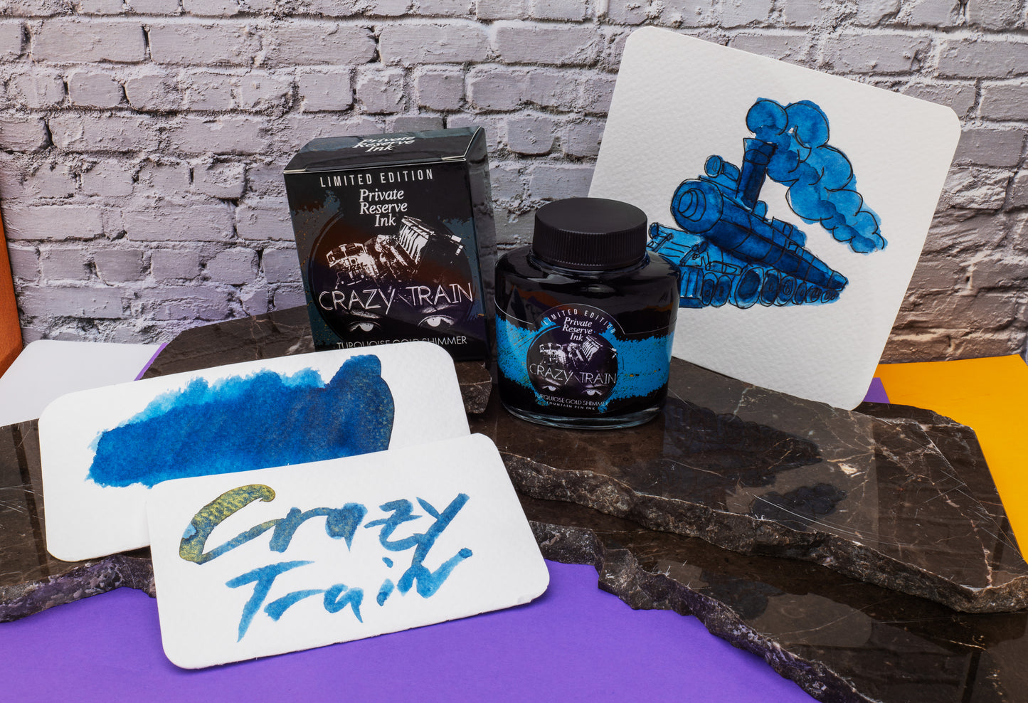 Crazy Train - Limited Edition Private Reserve Fountain Pen Ink
