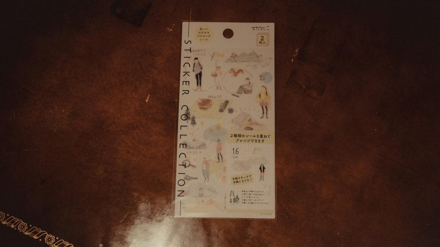Midori Planner Stickers - Going Out