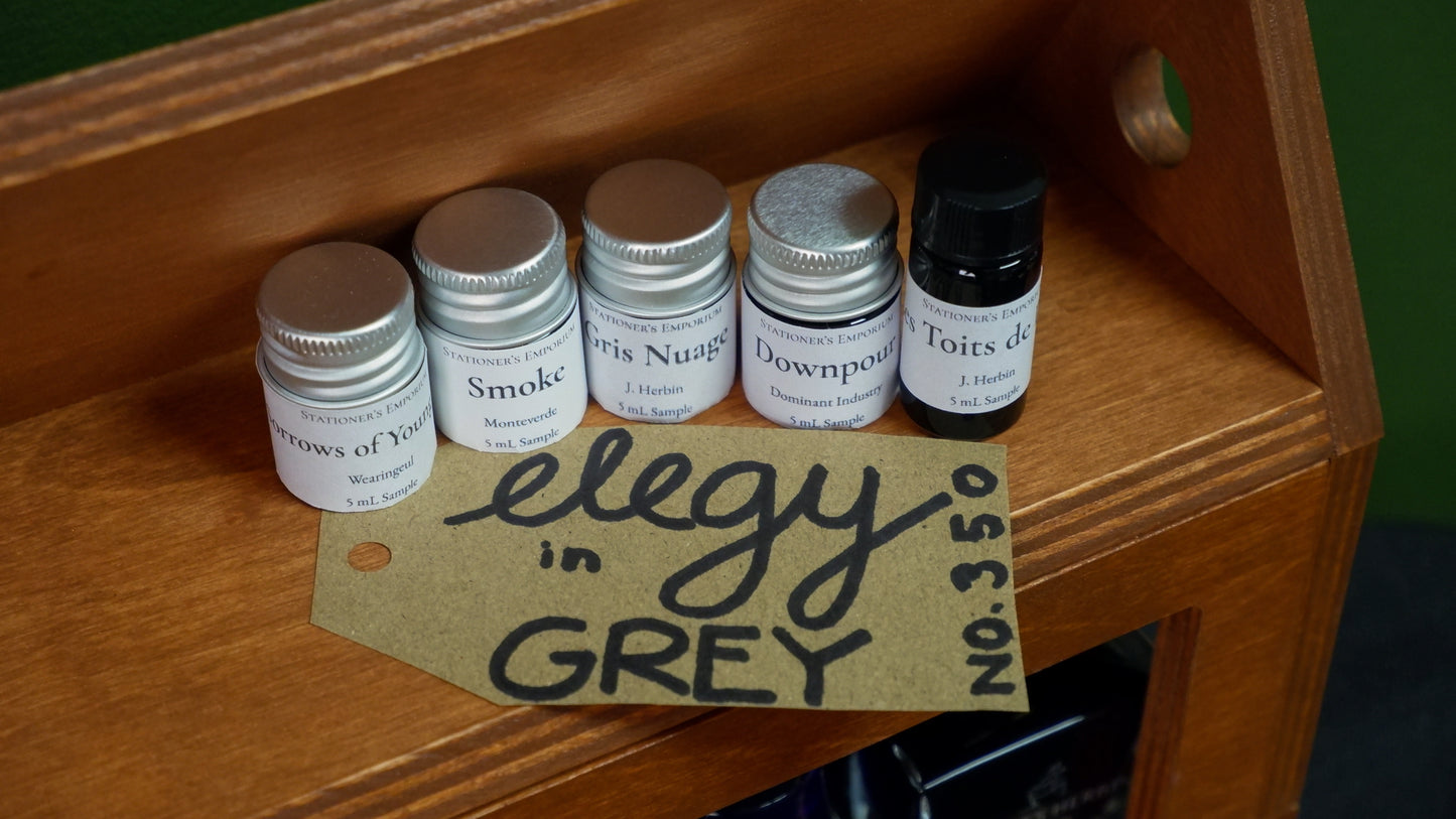 The Bottled Archive : Elegy in Grey No. 350