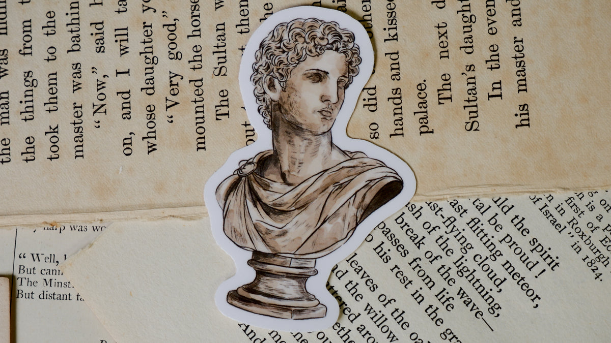 The Scholar | Stationer's Emporium Exclusive Vinyl Sticker