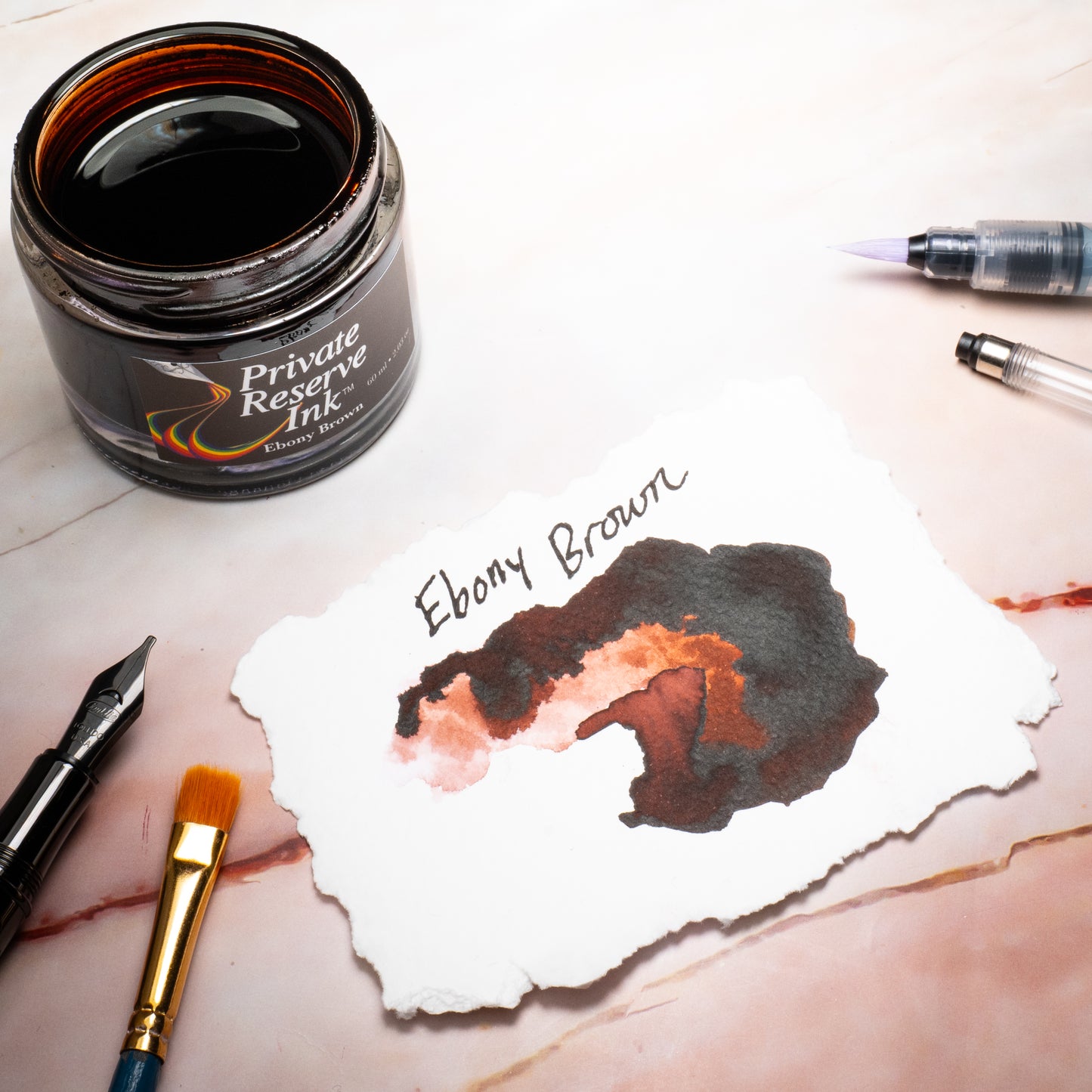 Ebony Brown - Private Reserve Fountain Pen Ink