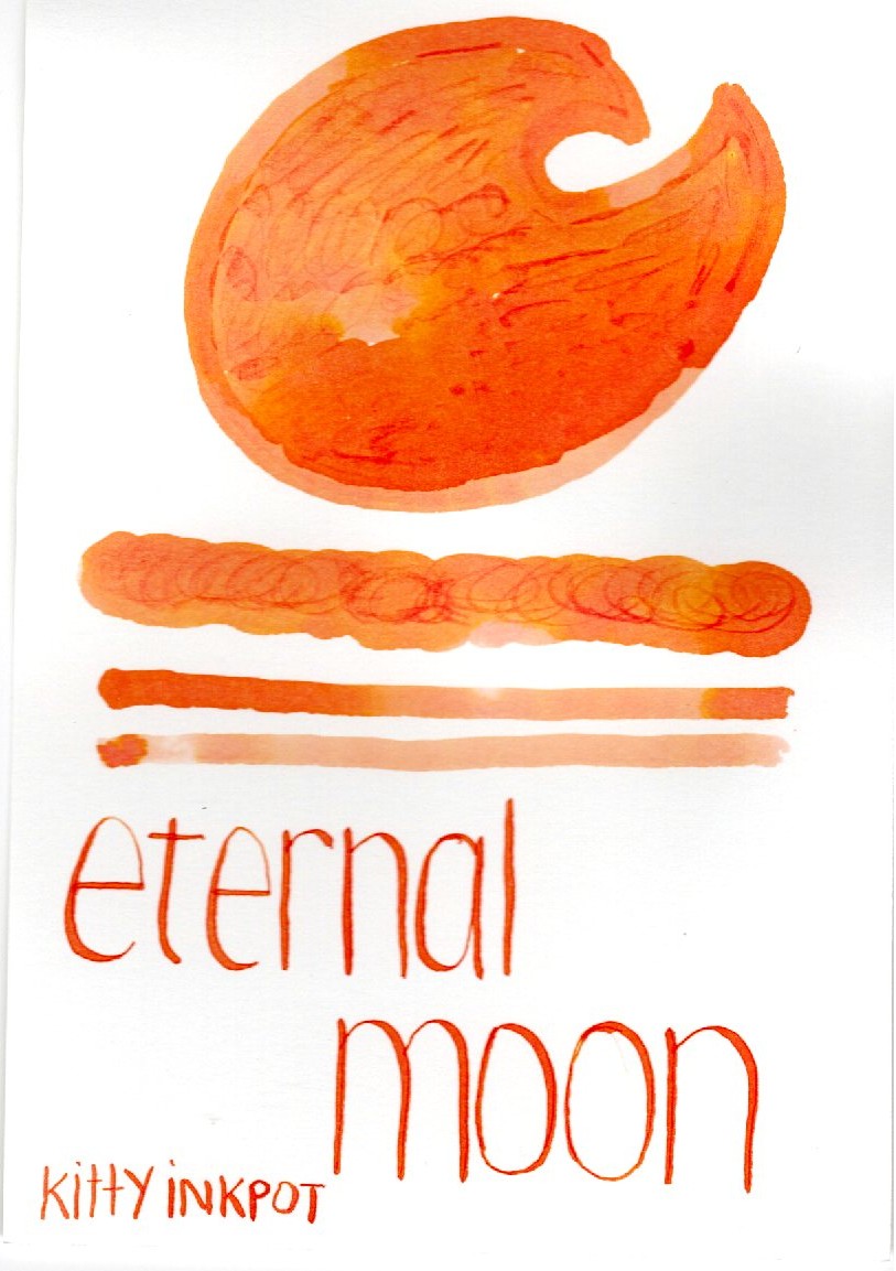 Eternal Moon - Kitty Inkpot Fountain Pen Ink