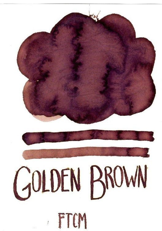 Golden Brown - FTCM Fountain Pen Ink