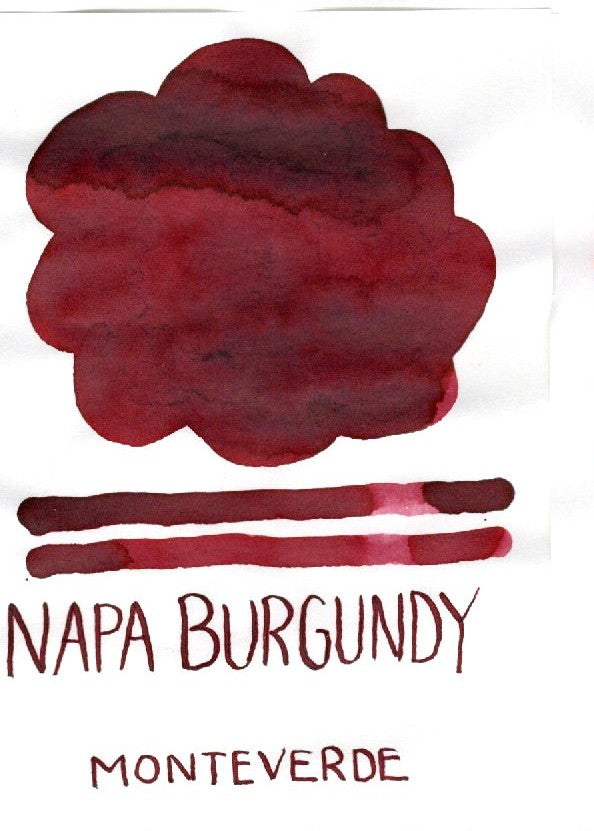 Napa Burgundy- Monteverde Fountain Pen Ink