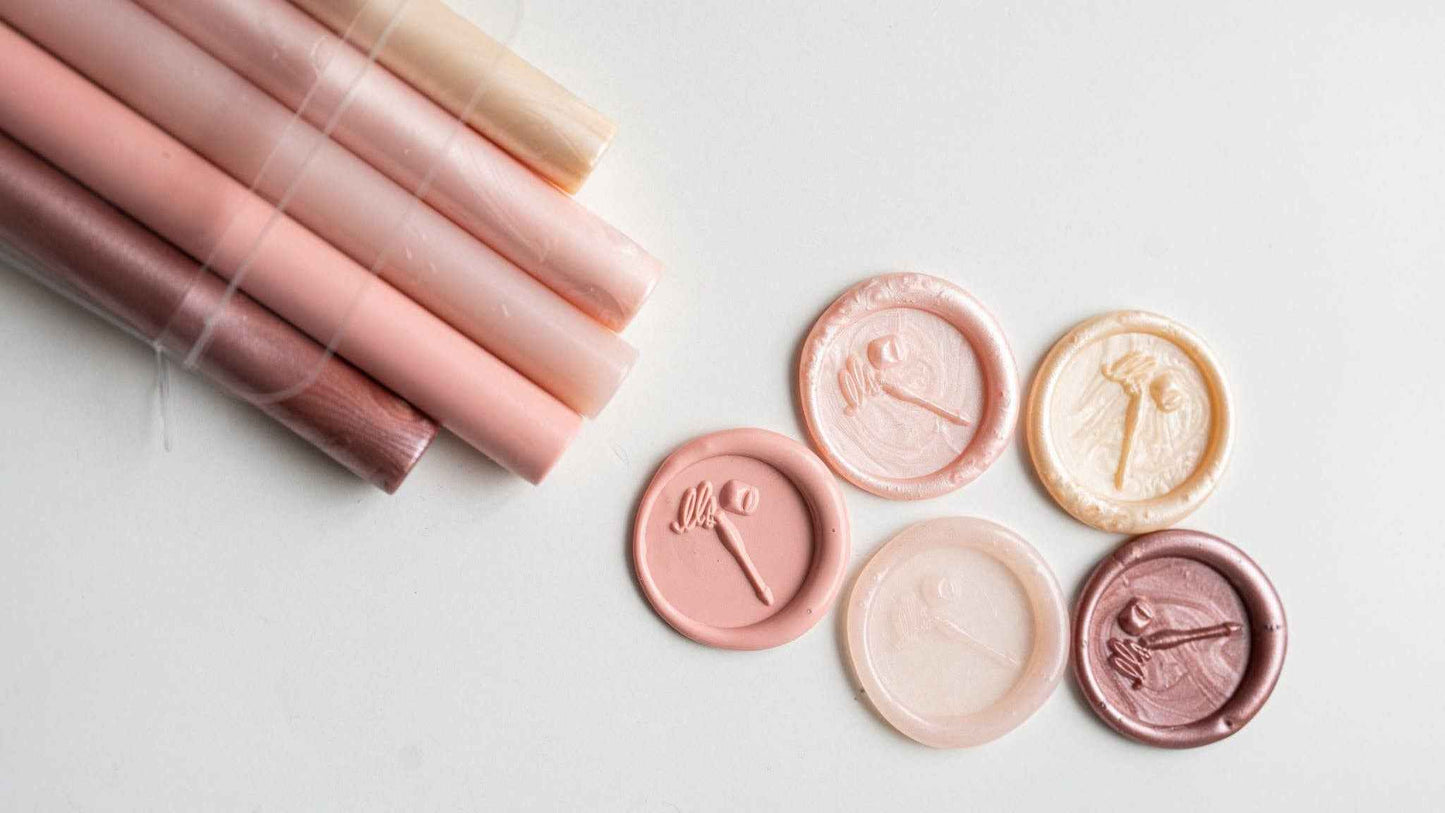 Afternoon Rosé Sealing Wax (Box of 5 Sticks)