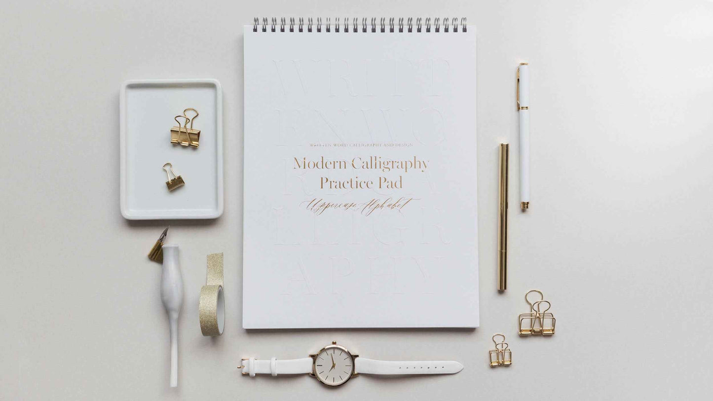 Uppercase Alphabet Practice Pad