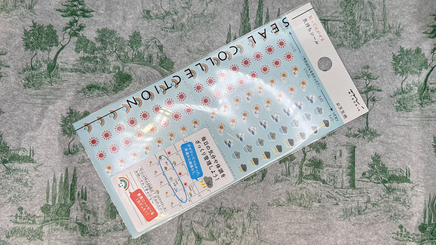 Midori Weather Stickers