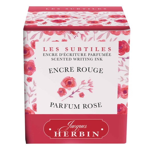 Encre Rouge – Parfum Rose (Scented Ink) - Jacques Herbin