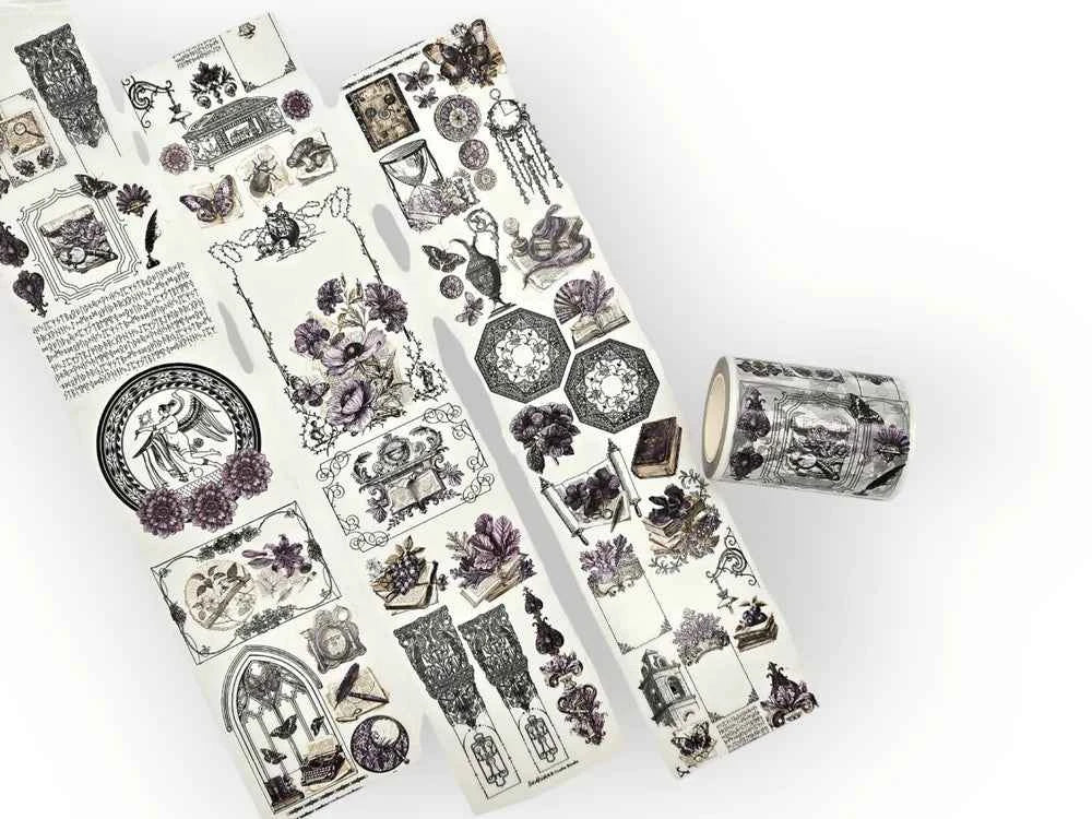 Purple Academia Transparent Tape