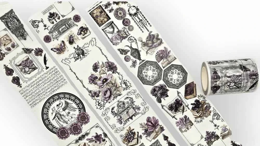 Purple Academia Transparent Tape