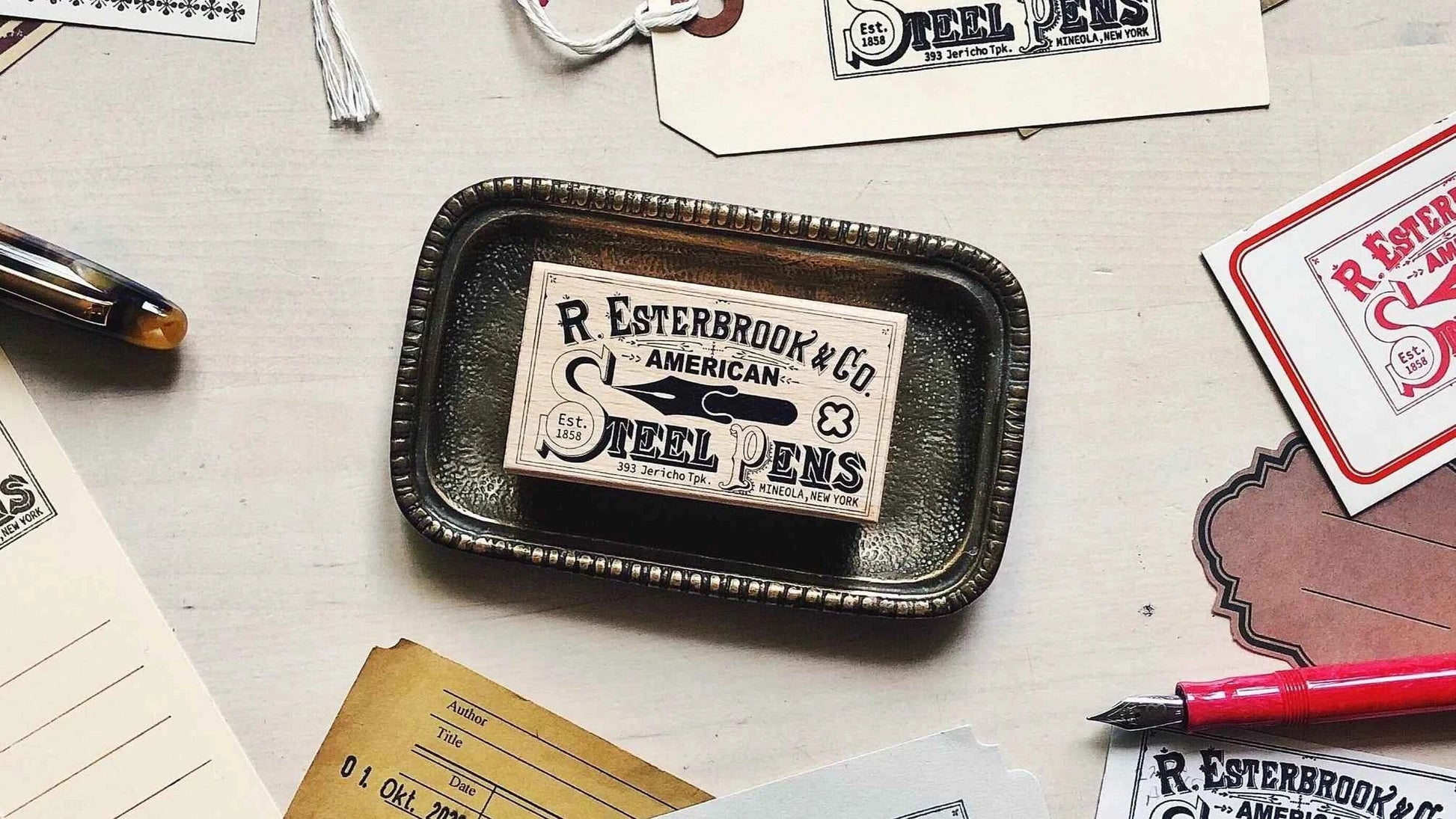 Esterbrook Vintage Rubber Stamp