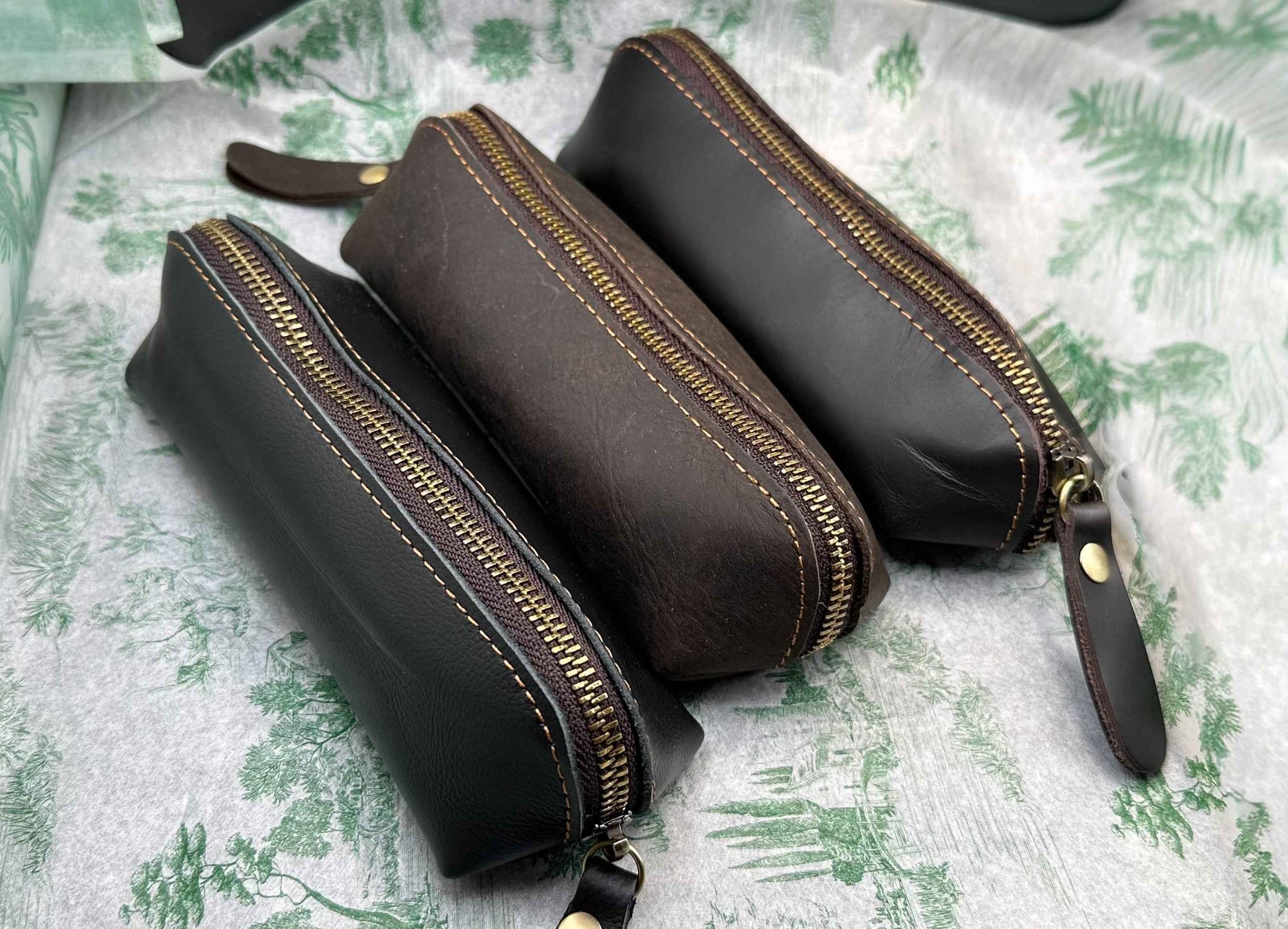 The Ledger Pouch – Leather Writing Case