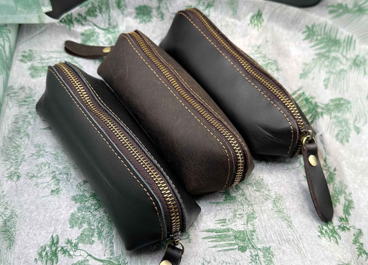 The Ledger Pouch – Leather Writing Case
