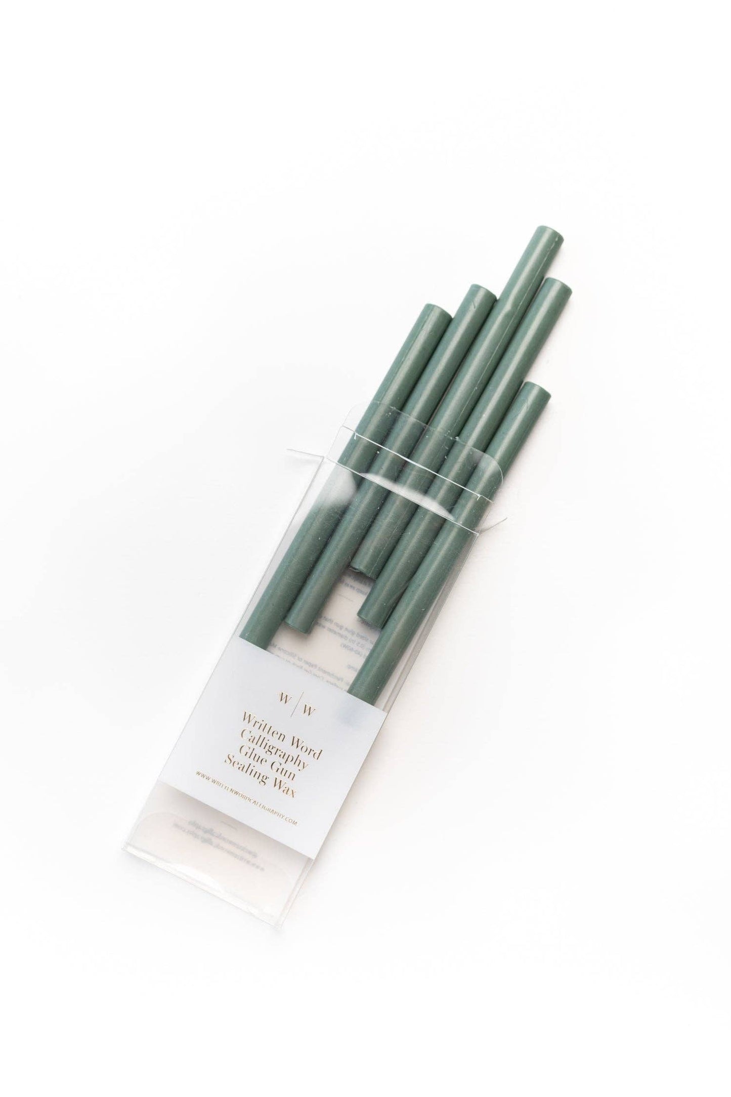Forest Green Glue Gun Sealing Wax (Box of 5 Sticks)