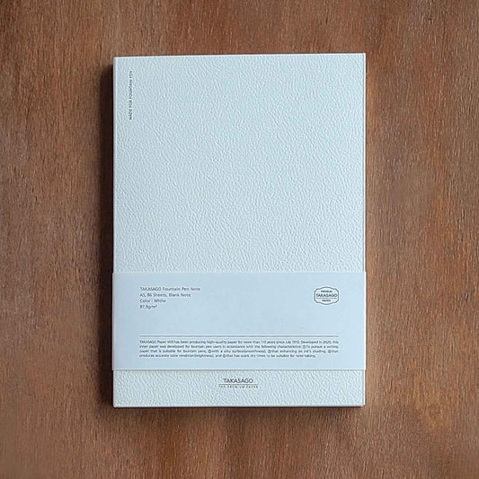 Takasago Fountain Pen Notebook (A5)