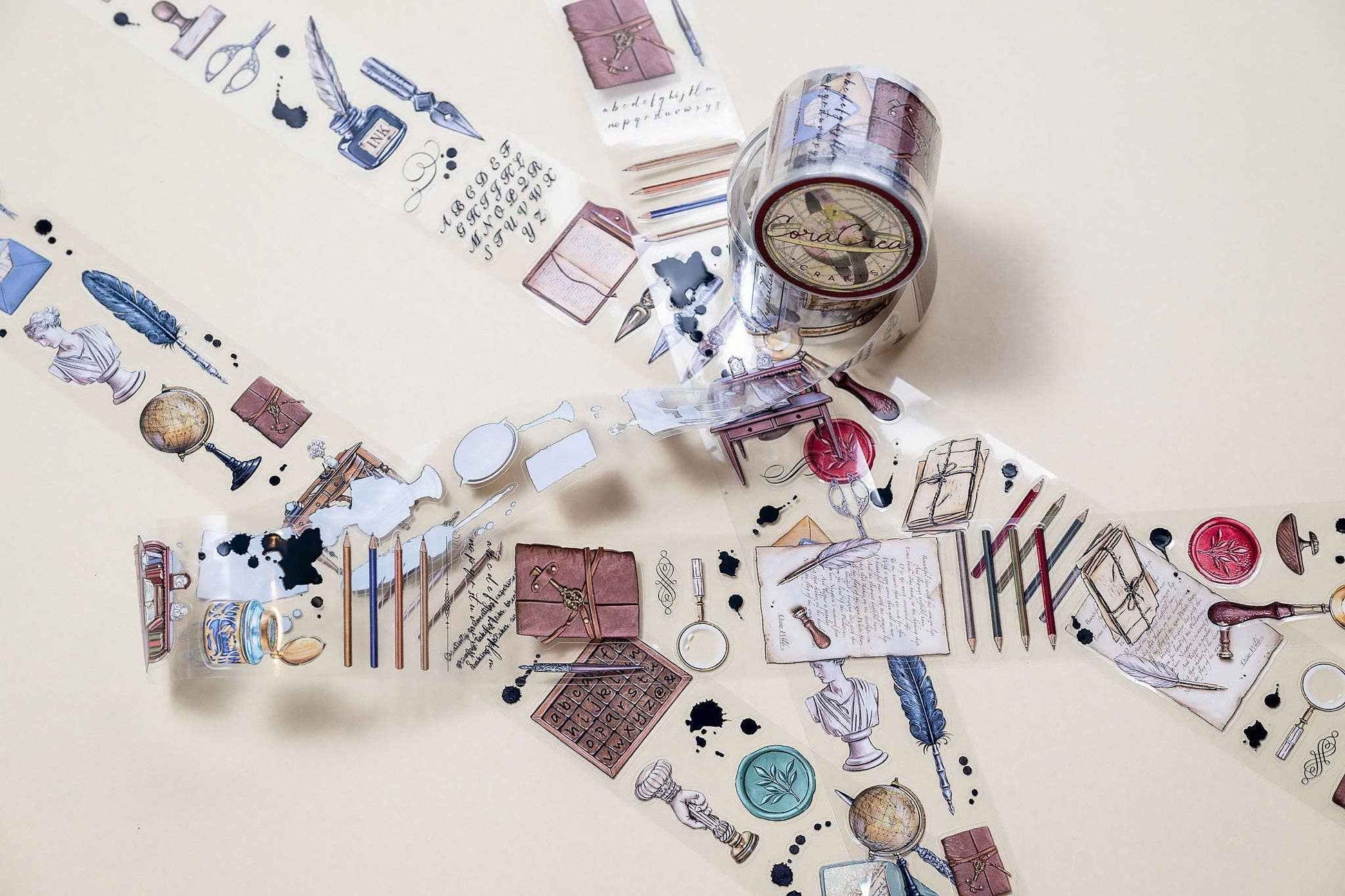 The Writing Desk Transparent Tape