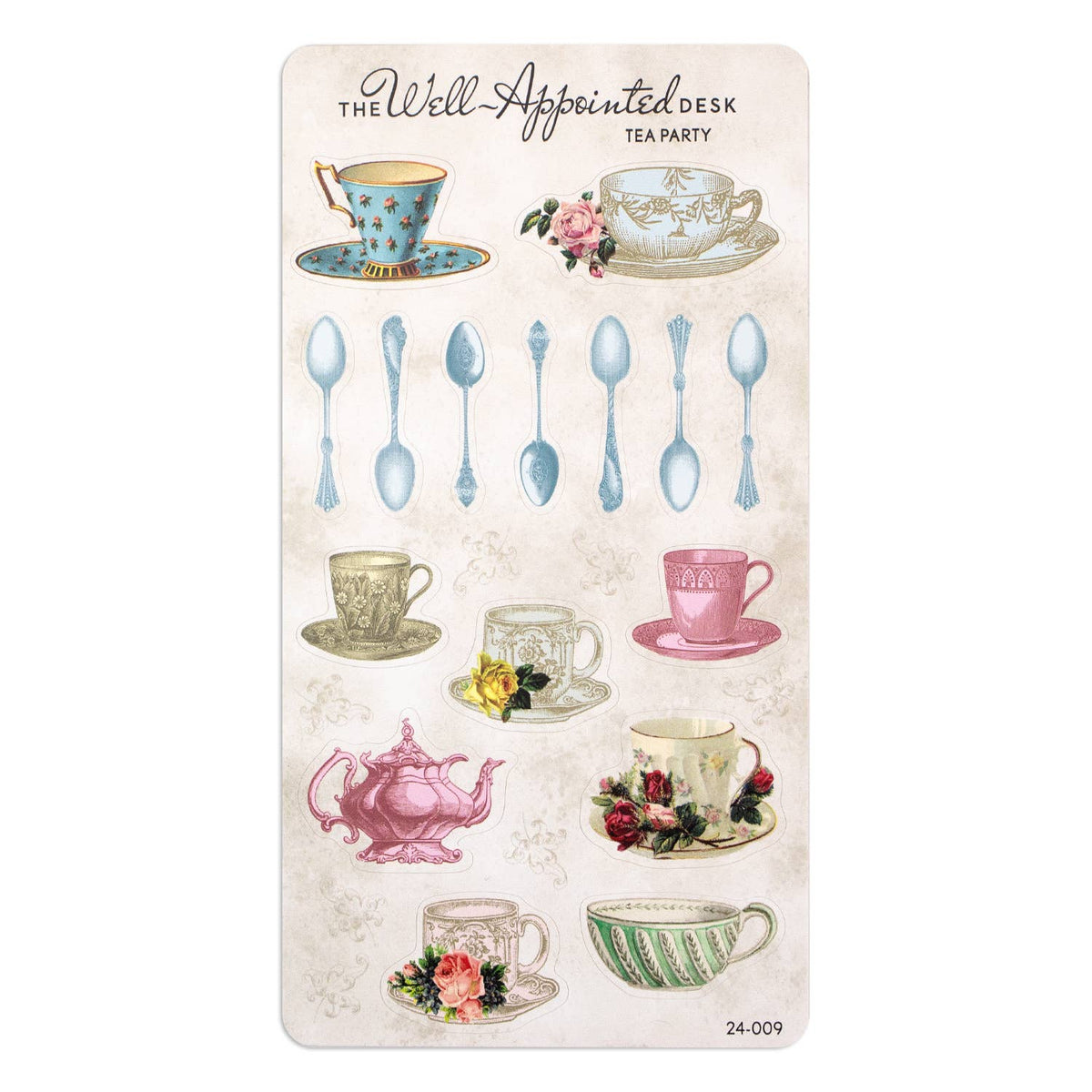 Tea Party Sticker Sheet