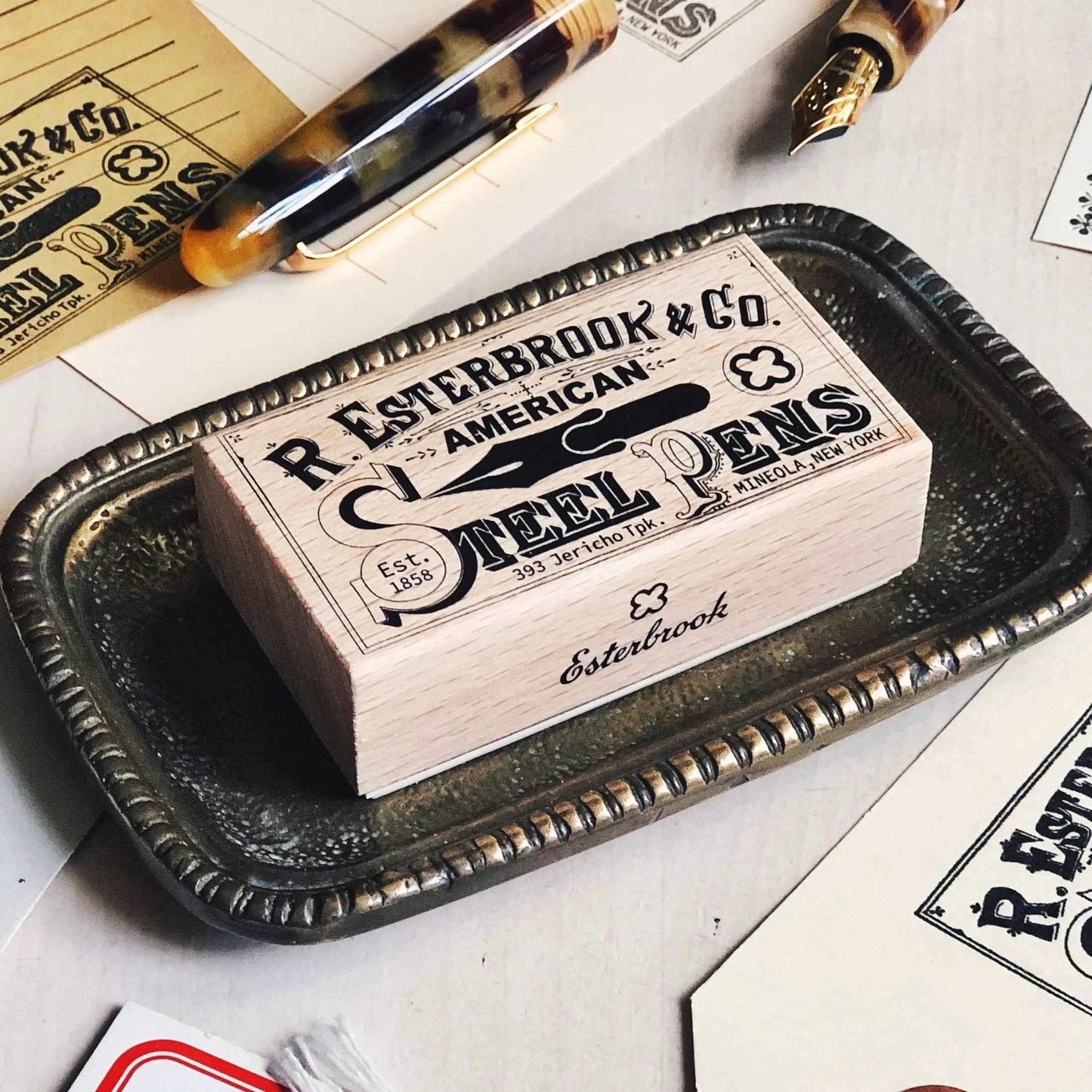 Esterbrook Vintage Rubber Stamp