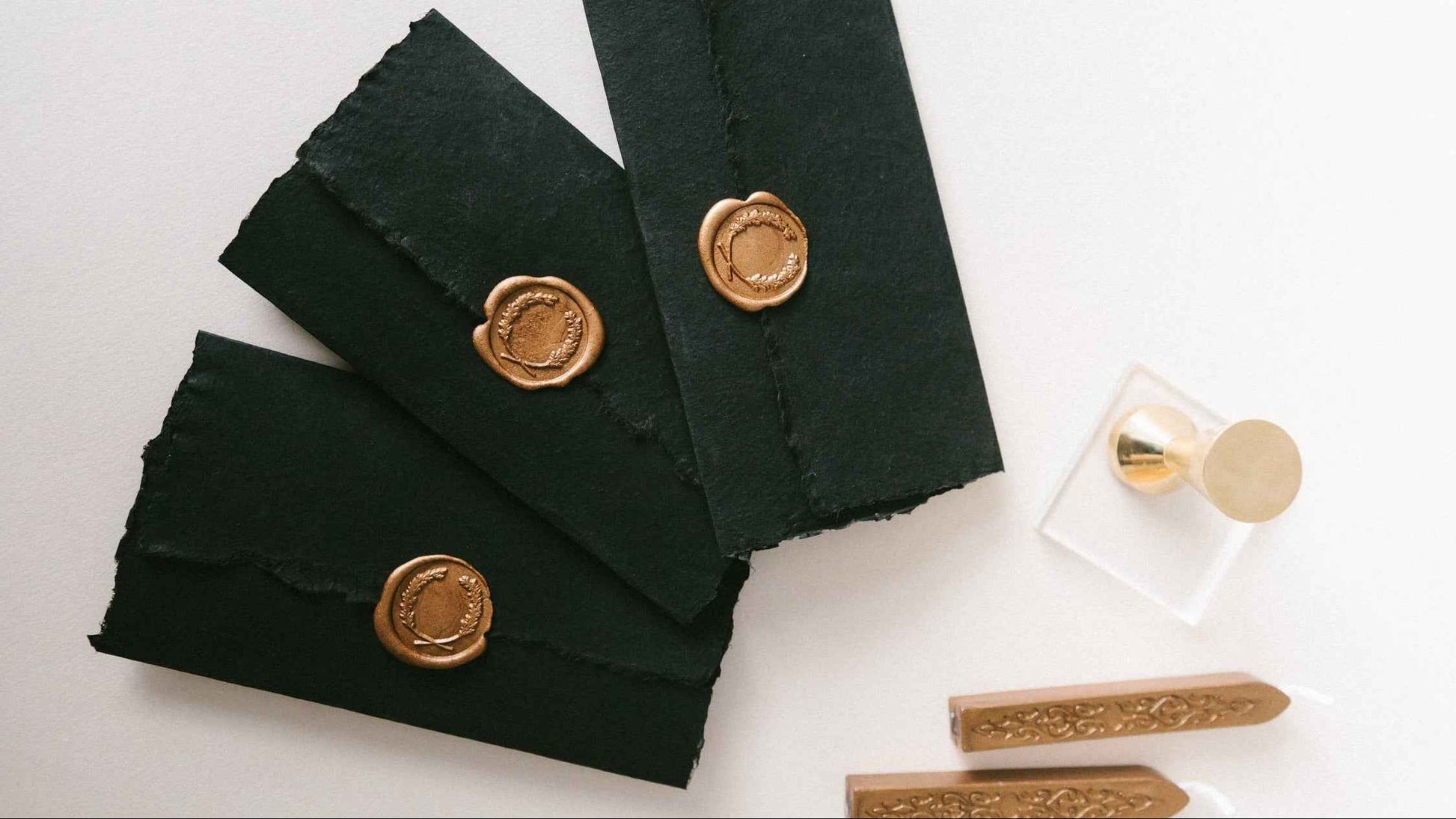 Laurel Crest Wax Seal