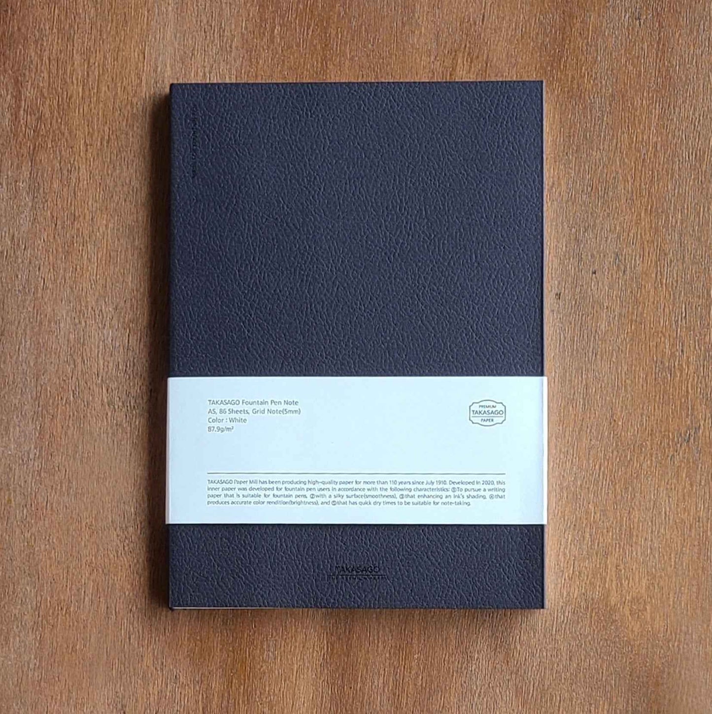 Takasago Fountain Pen Notebook (A5)