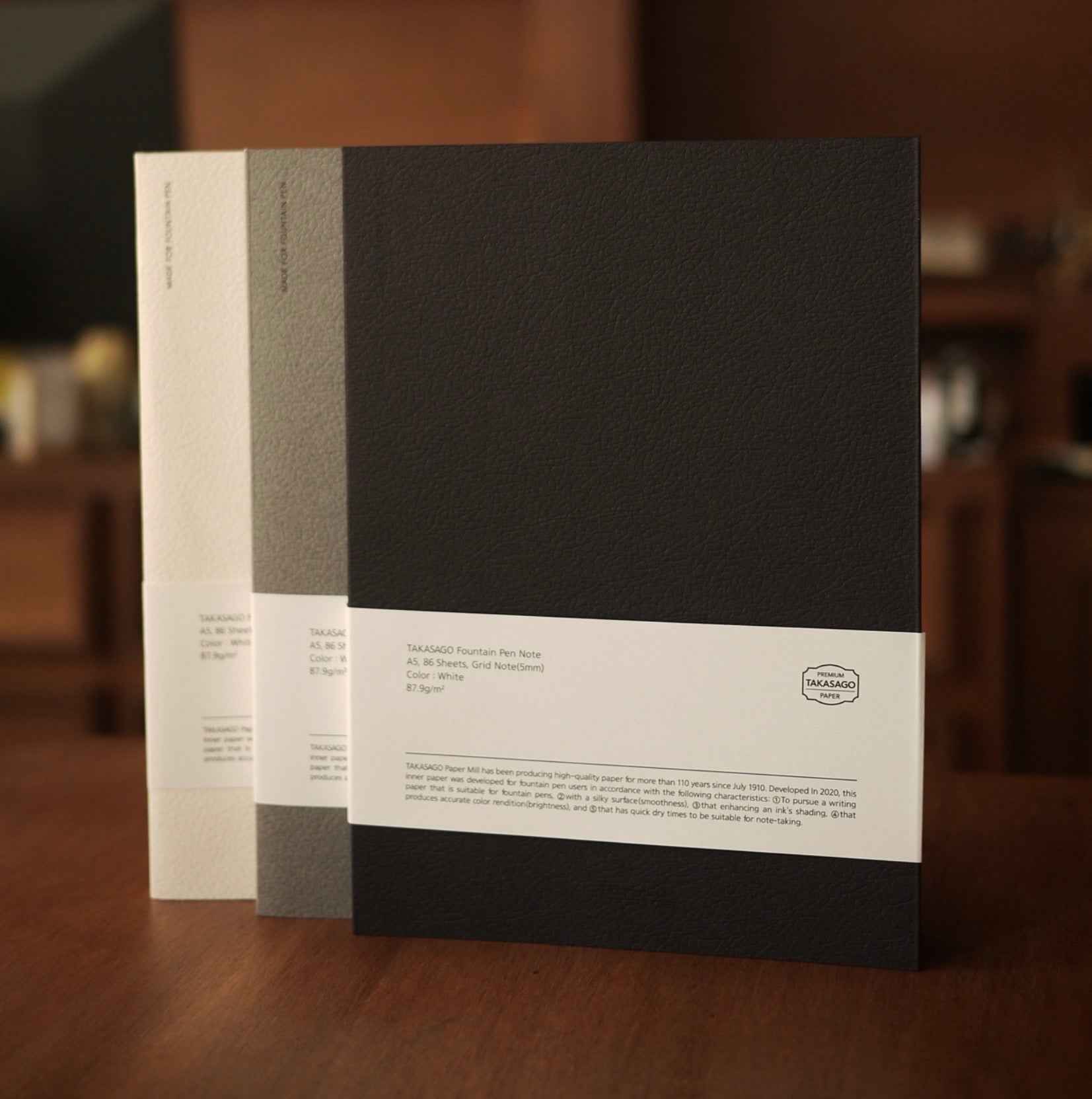 Takasago Fountain Pen Notebook (A5)