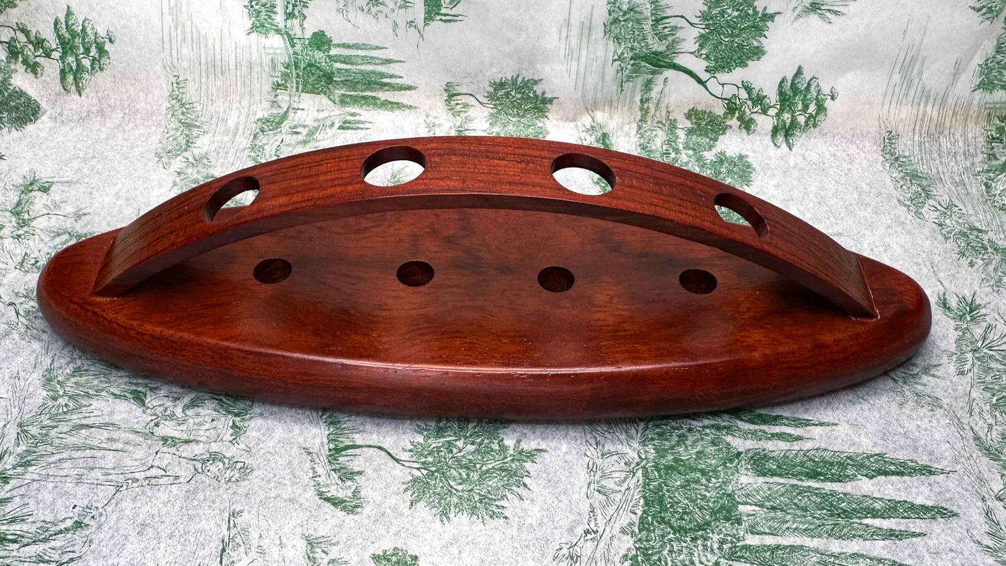 The Curator’s Rest – Rosewood Pen Stand