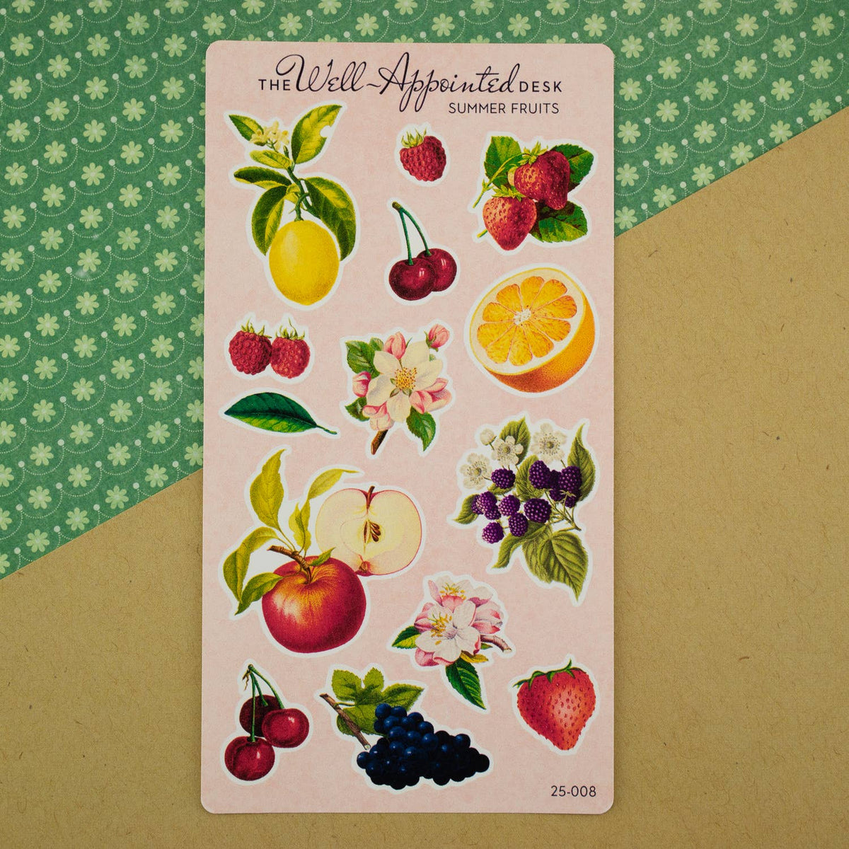 Summer Fruits Sticker Sheet
