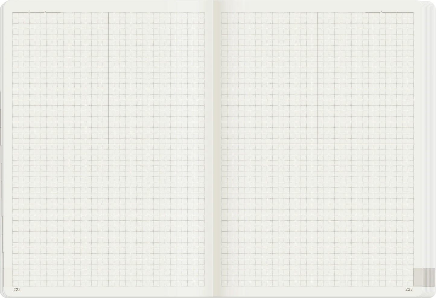Wonderland 222 A5 All-in-One Undated Weekly Planner- Stacked Weekends