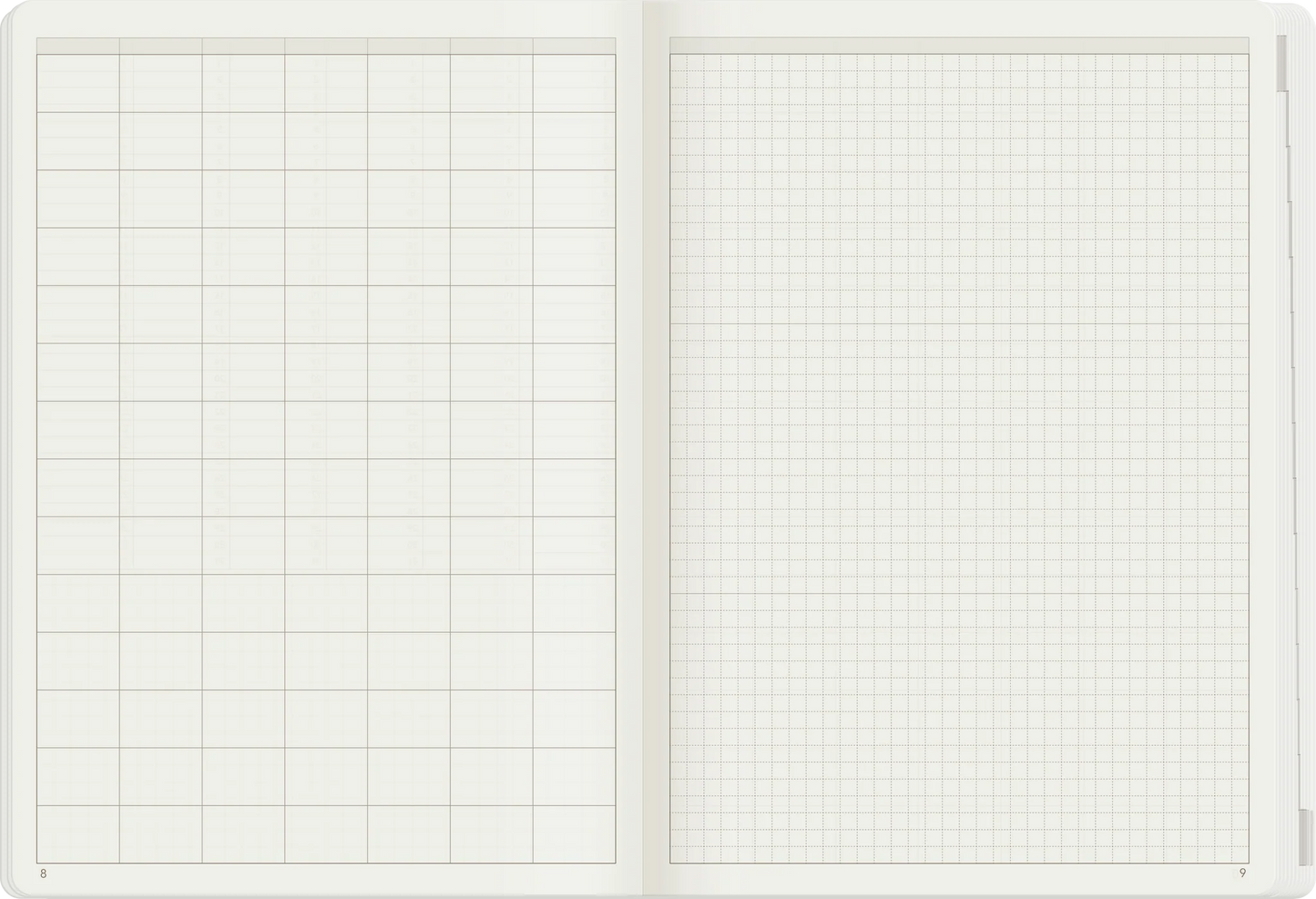 Wonderland 222 A5 All-in-One Undated Weekly Planner - Unstacked Weekends