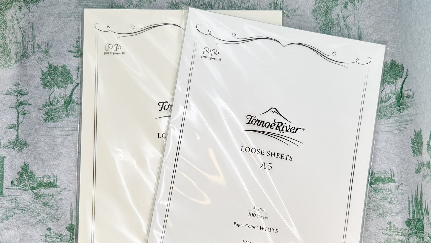 Tomoe Paper Loose Leaf Paper - 100 Sheets, 52gsm