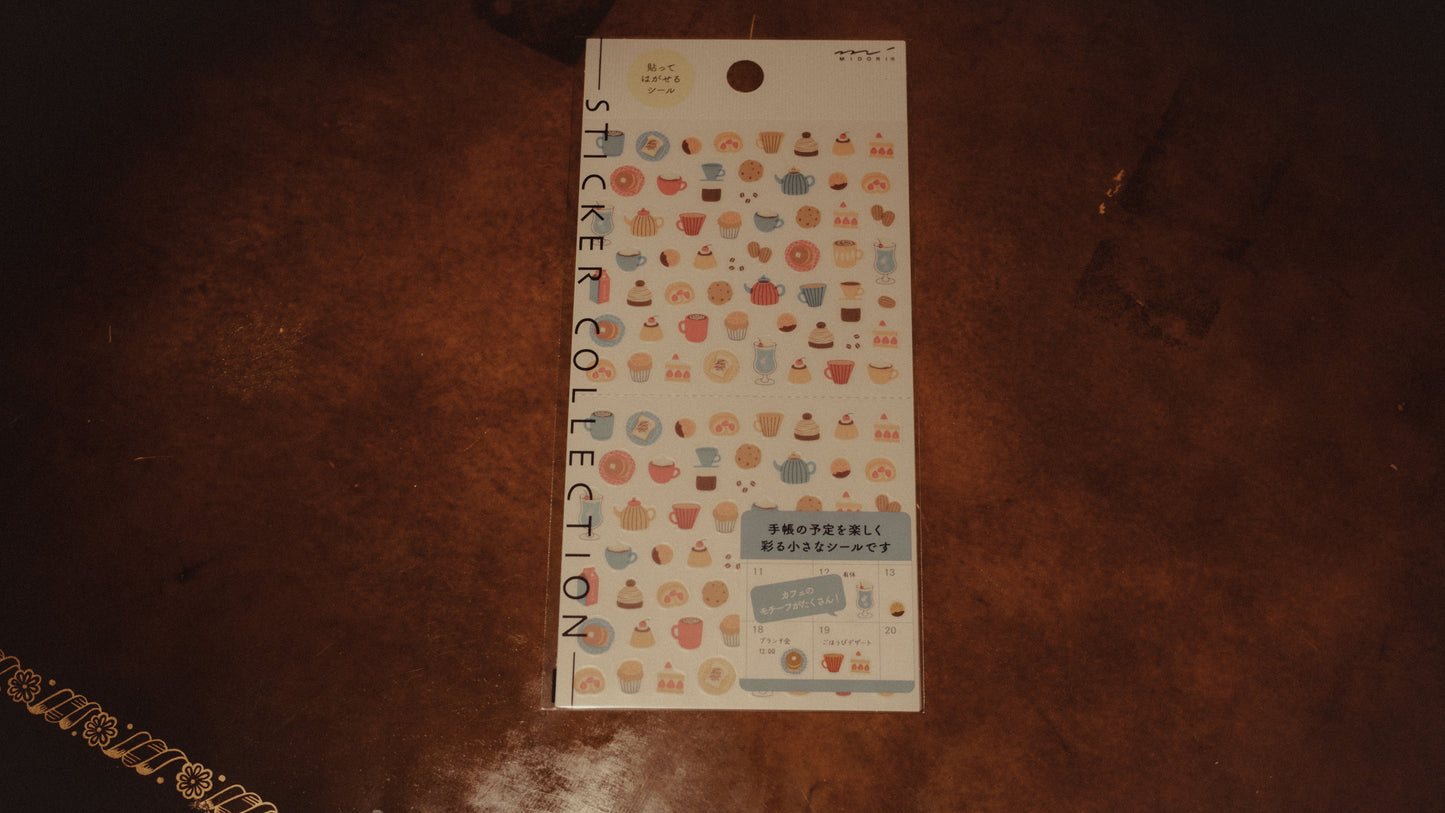 Midori Stickers - Cafe