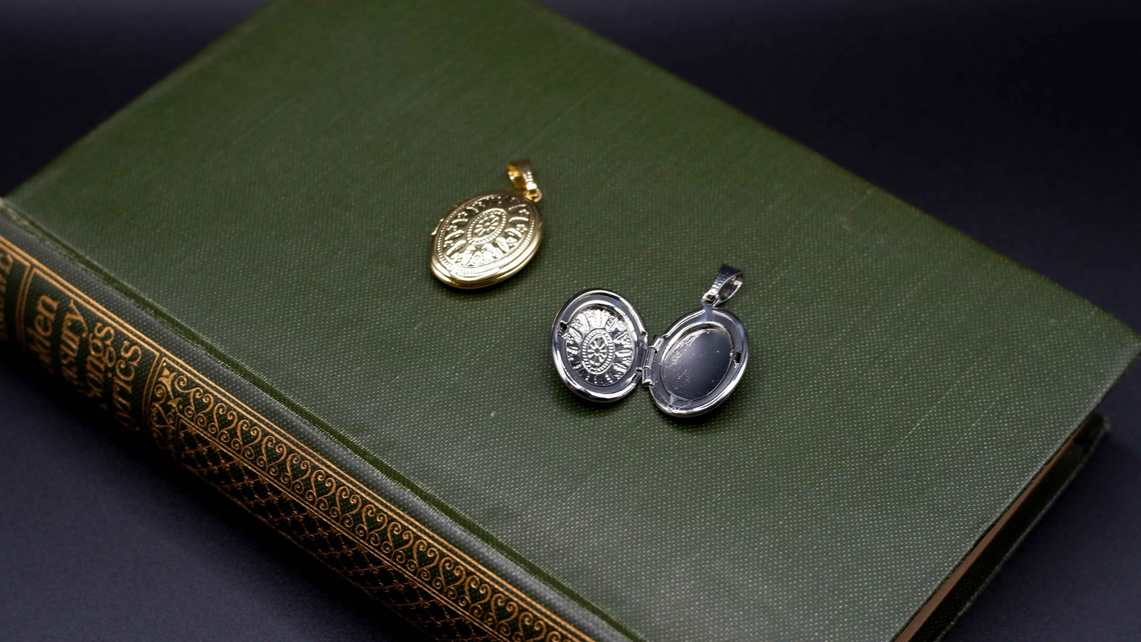 Gold-Filled Journal Lockets - Stationer's Emporium