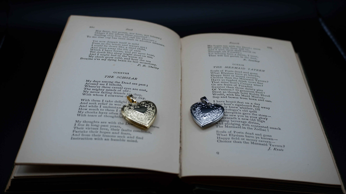 Gold-Filled Journal Lockets