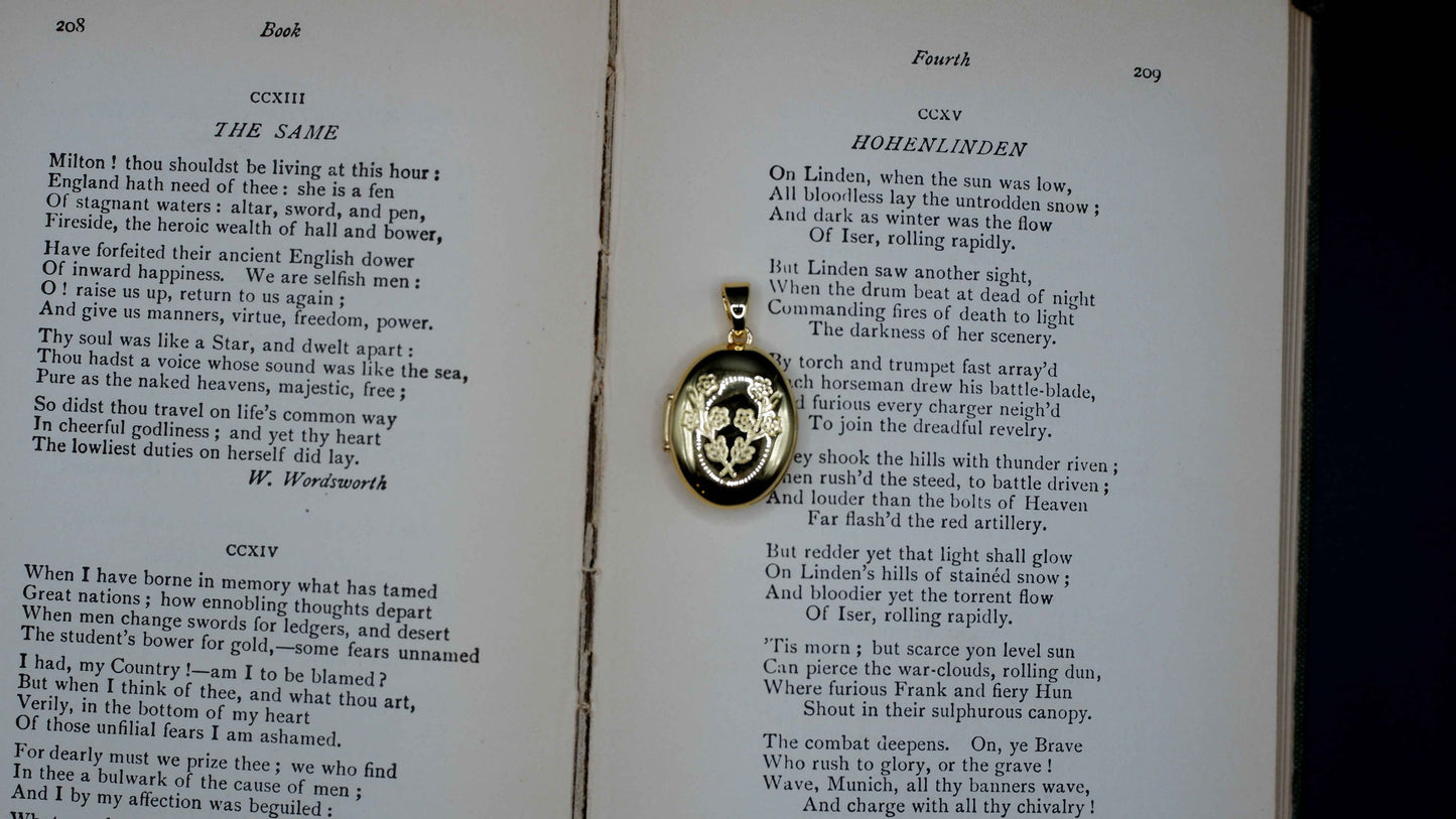Gold-Filled Journal Lockets