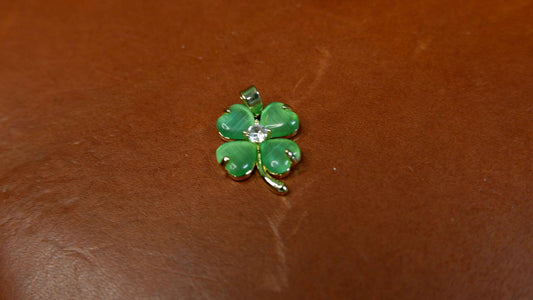 The Lucky Clover Journal Charm