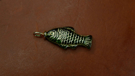 The Little Green Fish Journal Charm