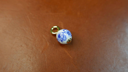 The Porcelain Bloom Journal Charm