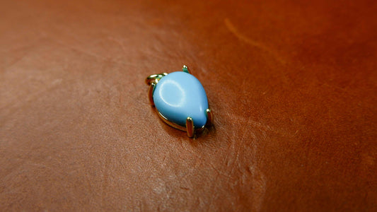 The Turquoise Drop Journal Charm