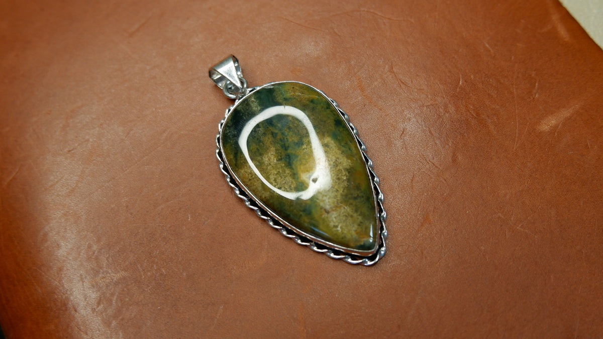 Ocean Jasper Relics — One-of-a-Kind Journal Charms