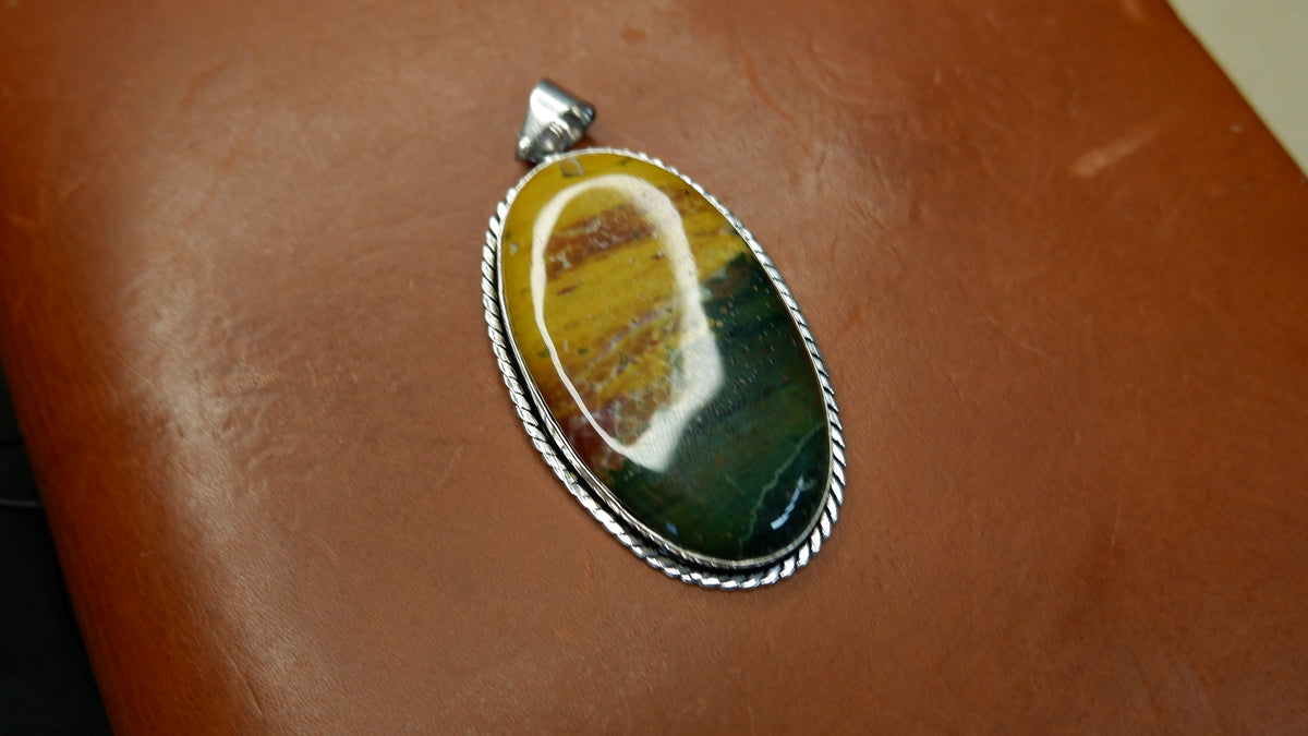 Ocean Jasper Relics — One-of-a-Kind Journal Charms