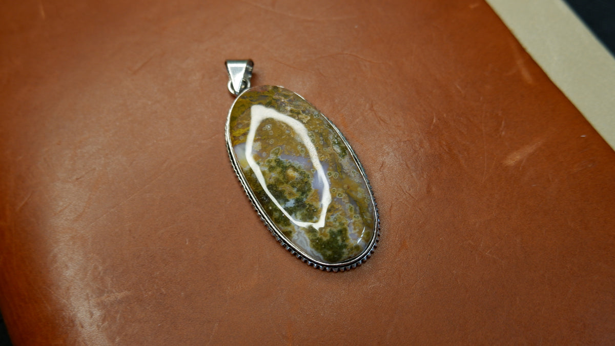 Ocean Jasper Relics — One-of-a-Kind Journal Charms