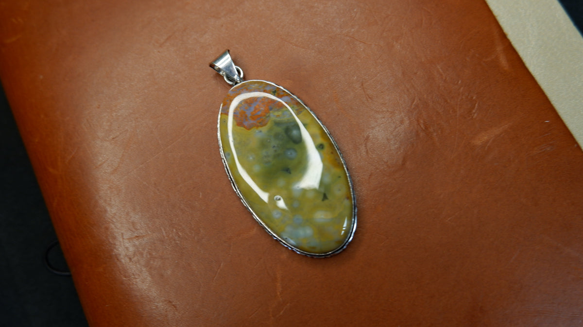 Ocean Jasper Relics — One-of-a-Kind Journal Charms