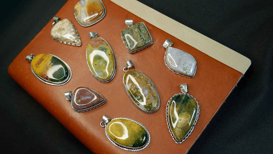 Ocean Jasper Relics — One-of-a-Kind Journal Charms