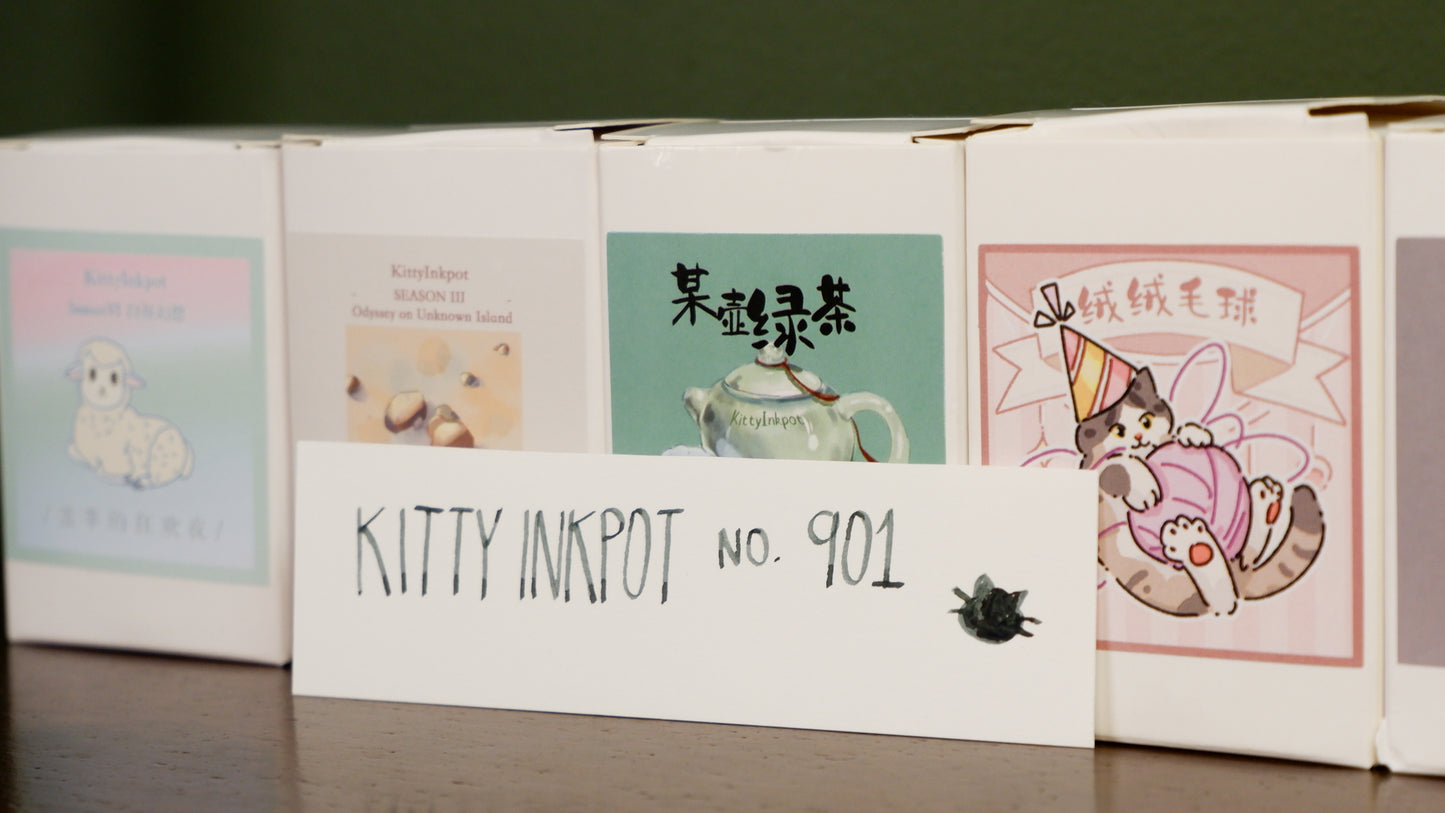 The Bottled Archive: Kitty Inkpot Collection No. 901