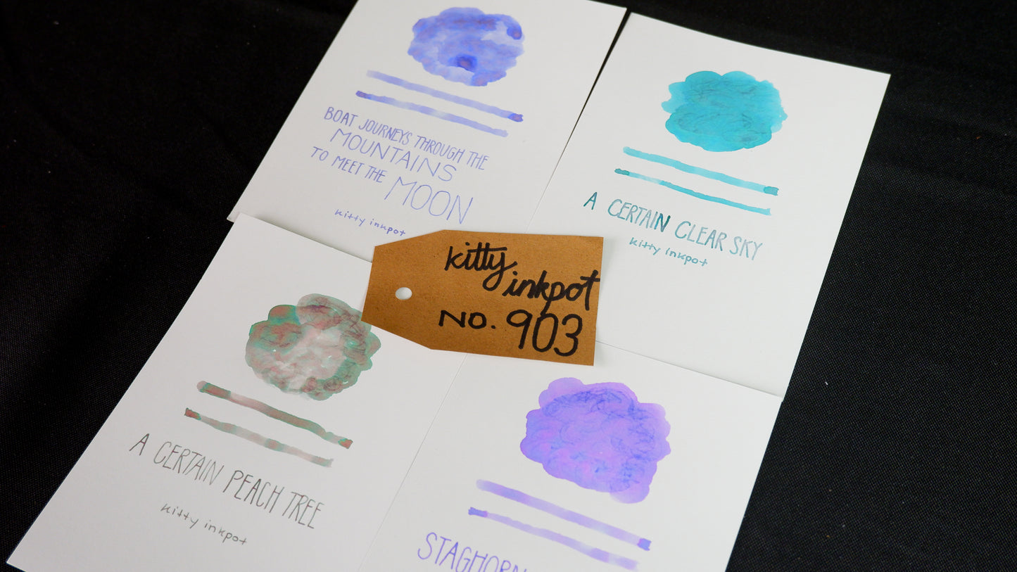 The Bottled Archive: Kitty Inkpot Collection No. 903