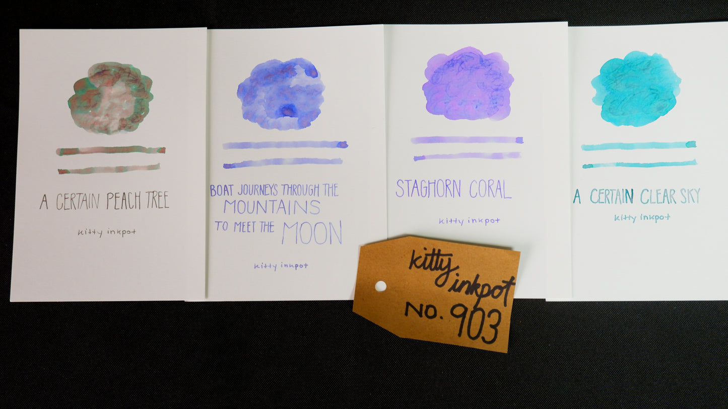 The Bottled Archive: Kitty Inkpot Collection No. 903
