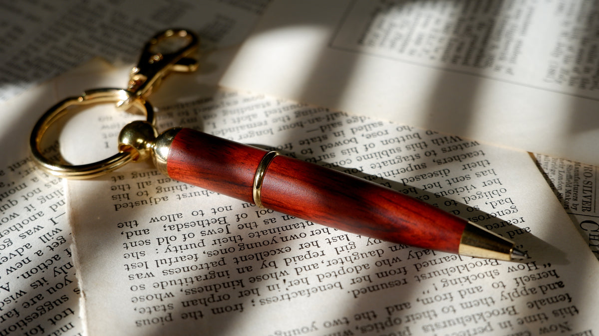 The Pocket Scribe – Miniature Keychain Pen