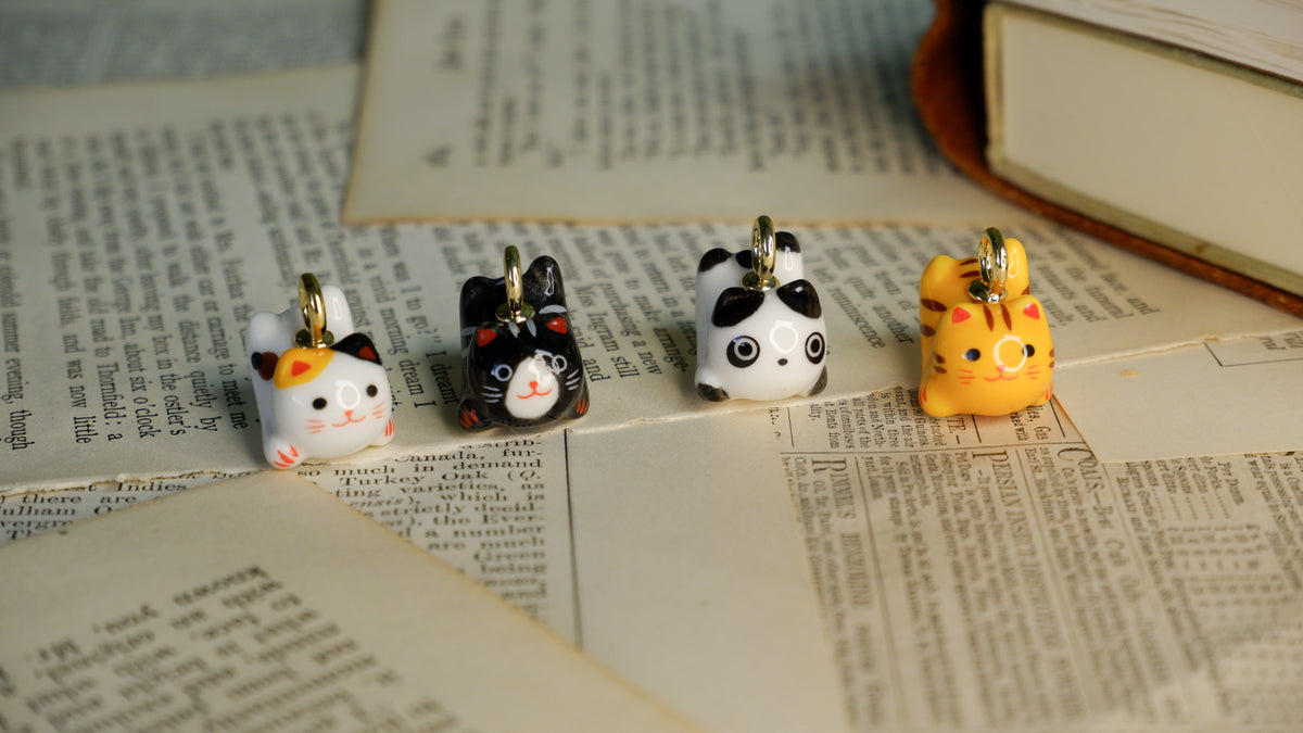 The Familiar — Cat Journal Charm