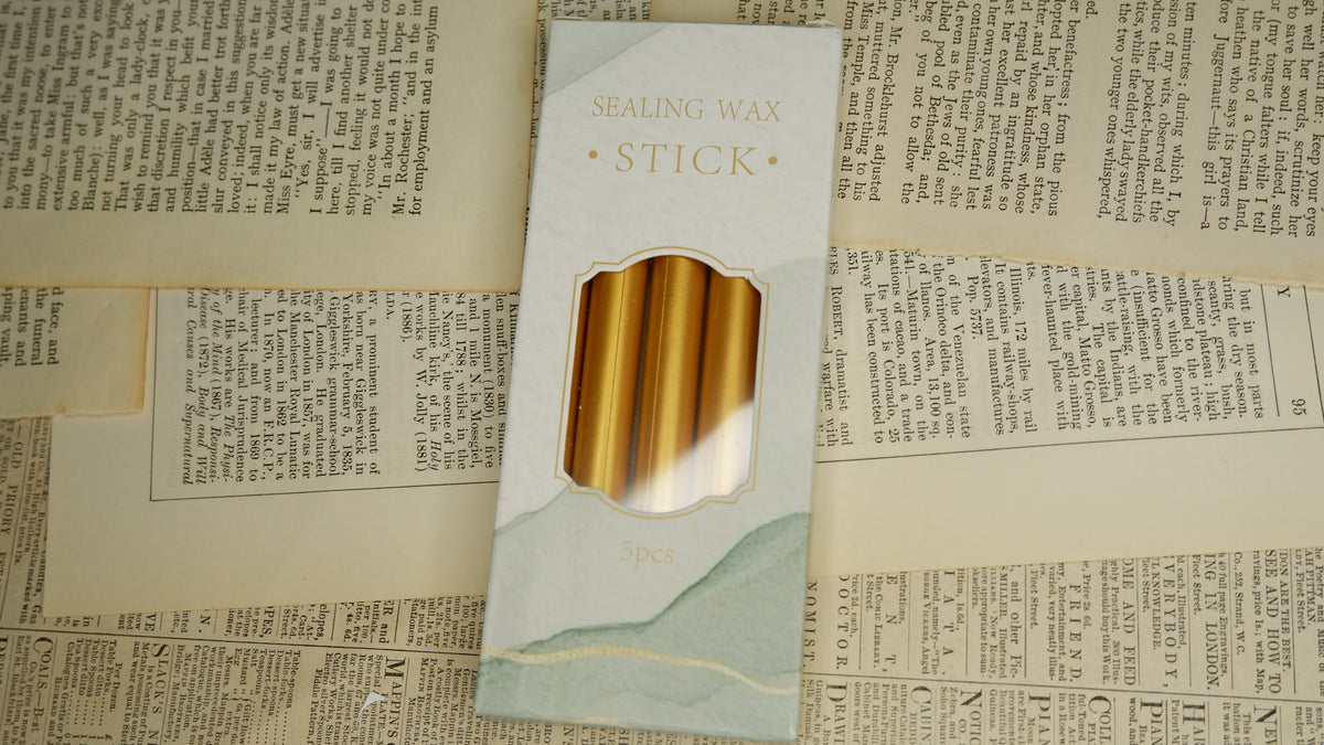 Correspondence Sealing Wax — Five Stick Set