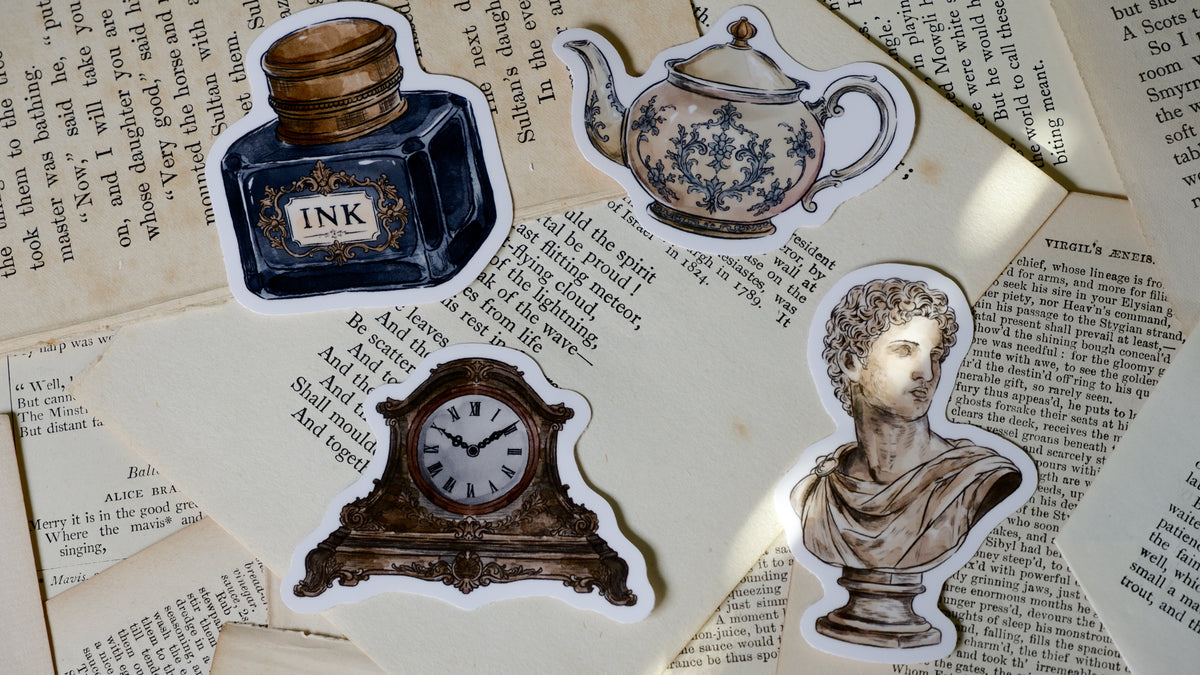 Emporium Curiosities Collection | Stationer's Emporium Exclusive Sticker Set